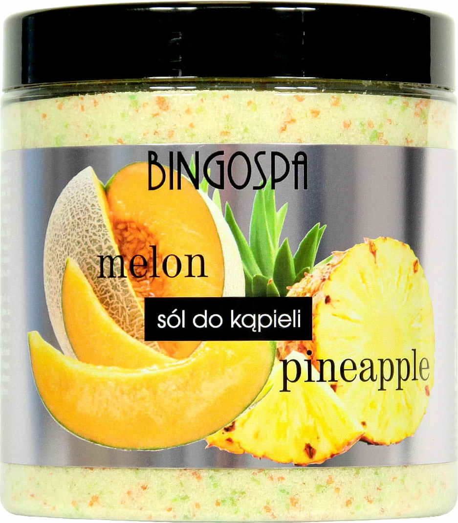 Kripë për banjë për femra BingoSpa Melon & Pineapple, 900g