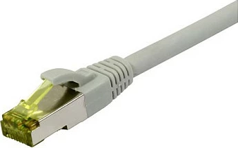 Kabllo rrjeti Synergy21 Patchkabel RJ45 CAT6A 0.15m 500MHz, S/FTP, LSZH, gri