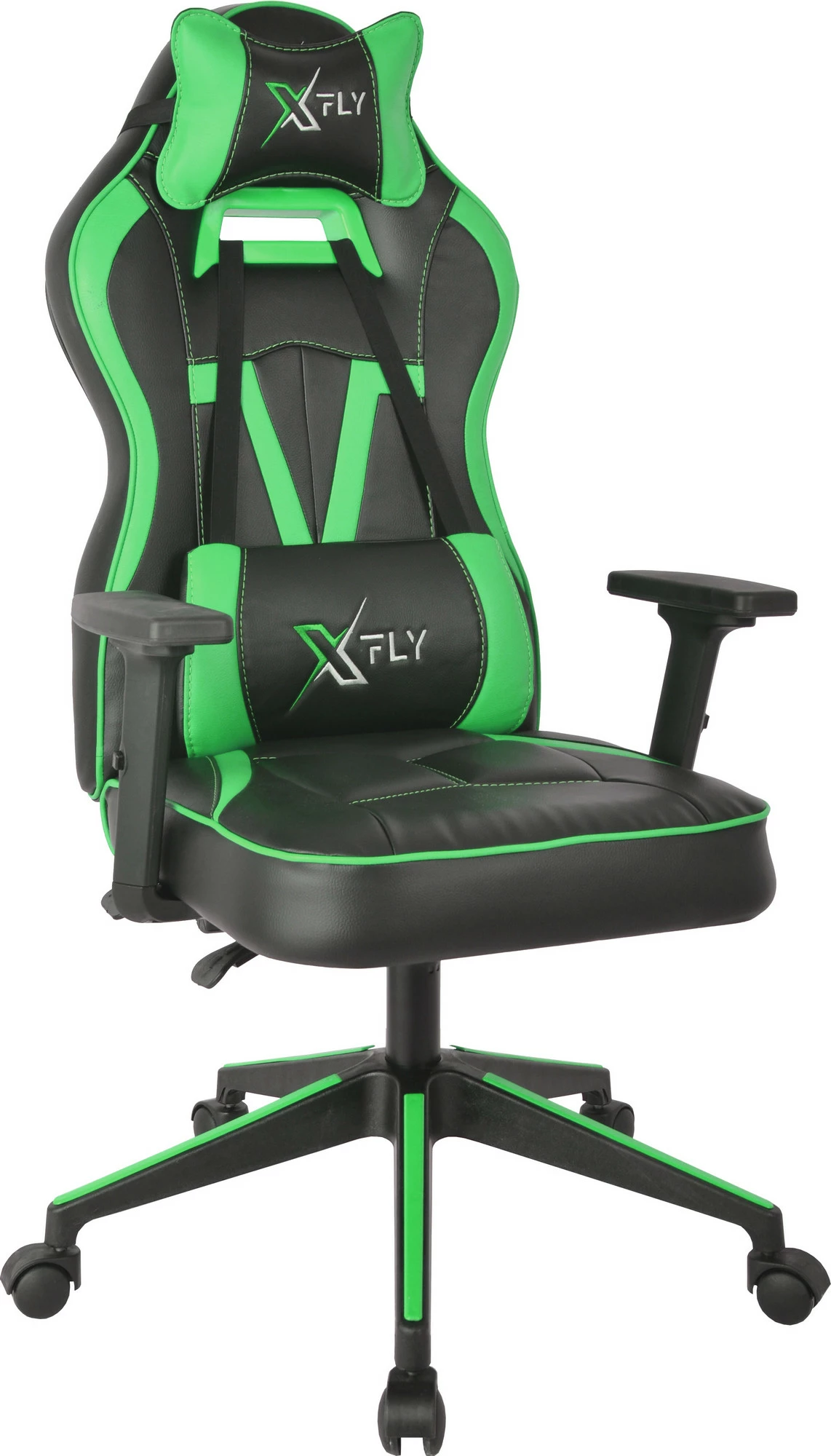 Karrige gaming Skye Decor, XFly Vendetta, e gjelbër
