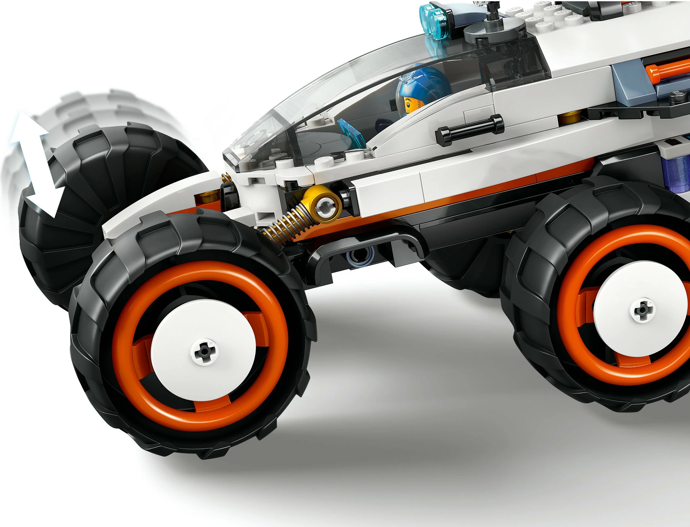 Set ndërtimi LEGO City 60431, rover hapësinor, 311 pjesë, shumëngjyrësh