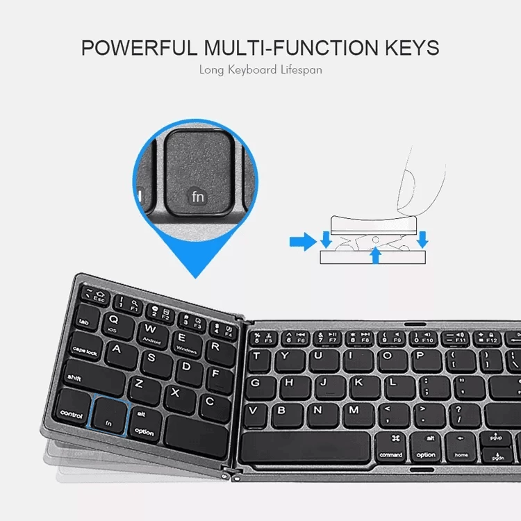 Sama Folding Blue tooth Touchpad Keyboard B033
