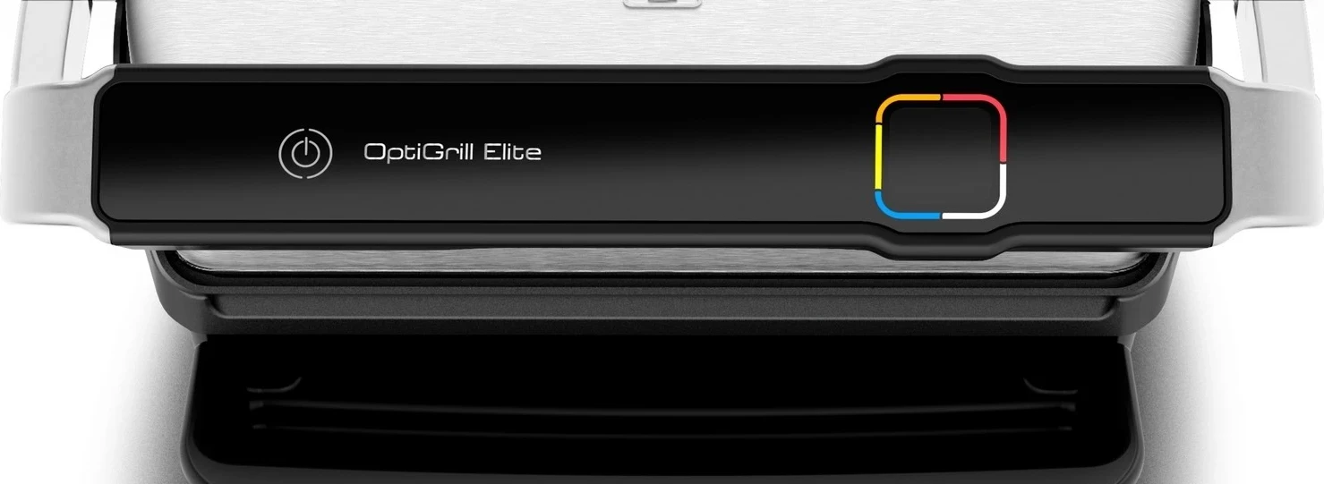 Grill tavoline Tefal GC750D30, i zi-argjendtë