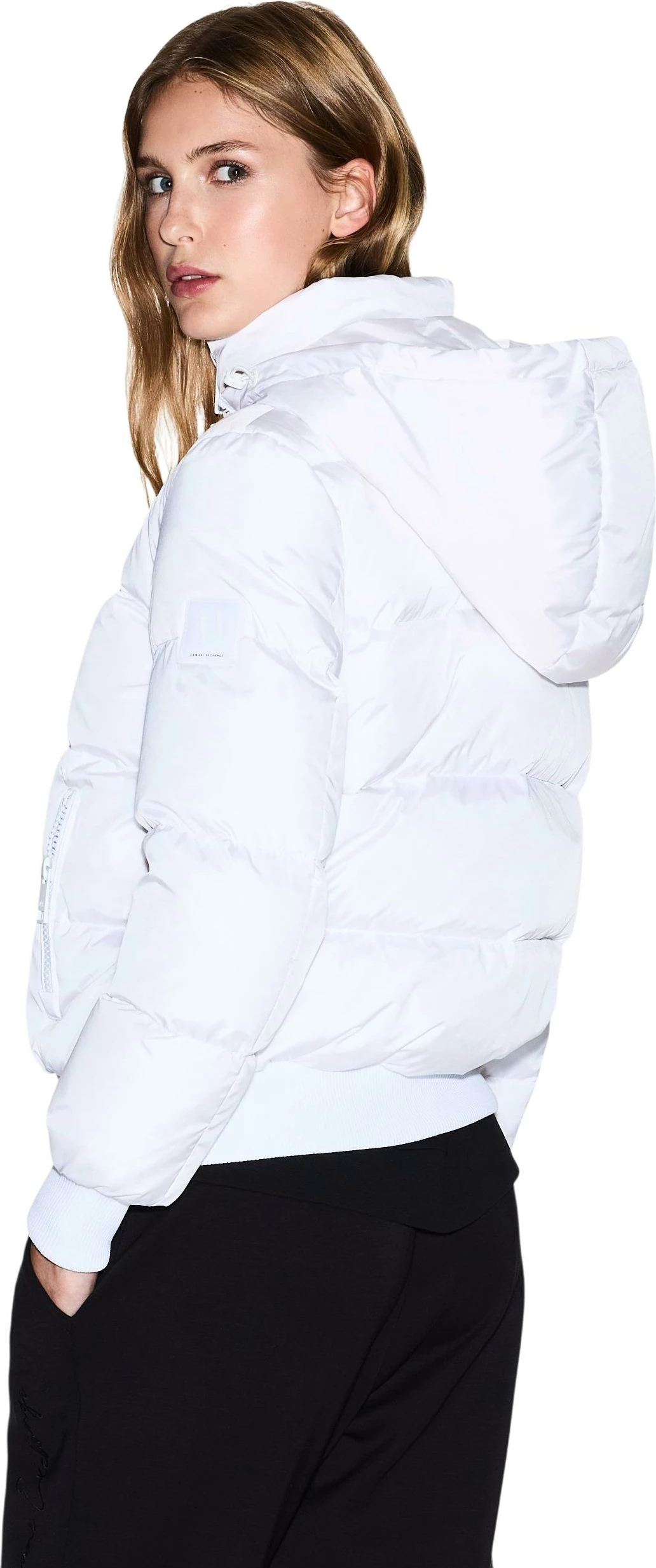 Jakne për femra Armani Exchange XW000228 AF12286, e bardhë [Madhësia: M]
