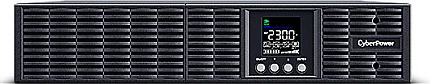 UPS CyberPower OLS3000ERT2UA, online double-conversion, 2 kVA / 1800 W, pure sine, rack/tower, 8x C13, e zezë