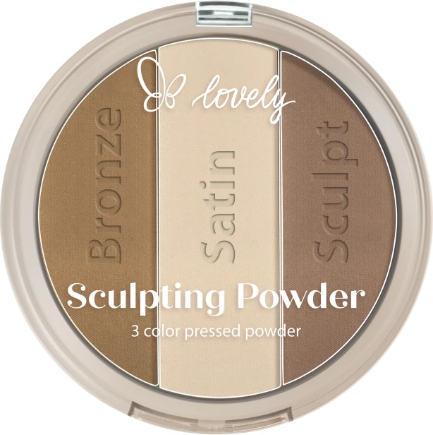Paletë për konturim fytyre Lovely Sculpting Powder 4 për femra, 15g