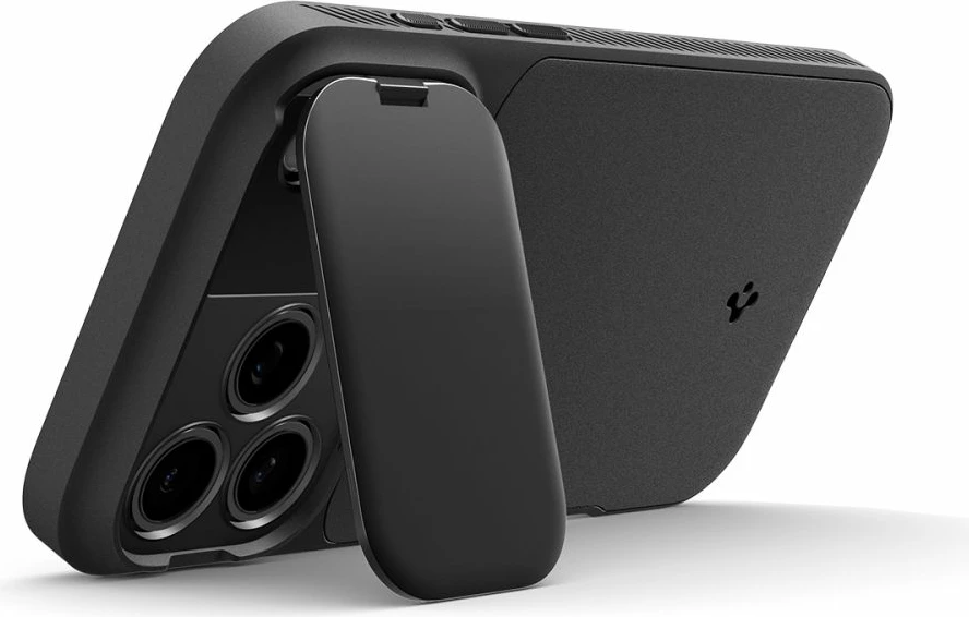 Mbështjellës Spigen Optik Armor MagSafe për iPhone 17 Pro / iPhone 17 Pro Max, i zi, 1 copë