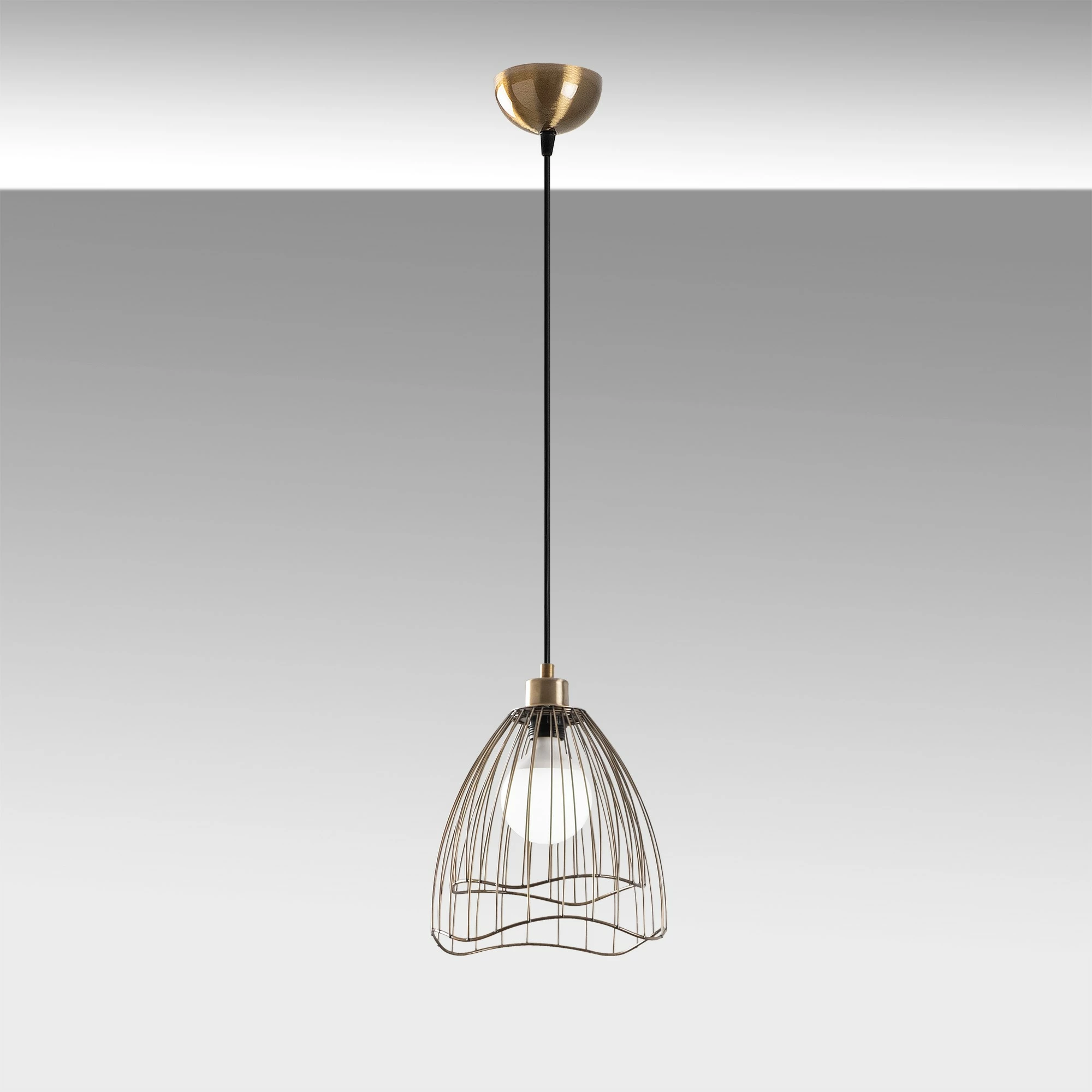 Llambë tavani Opviq, Zeyno - 6401, vintage, e rregullueshme, 25x25cm