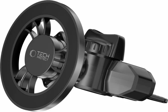 Mbajtës magnetik për celular Tech-Protect N56 me MagSafe, për makinë, i zi
