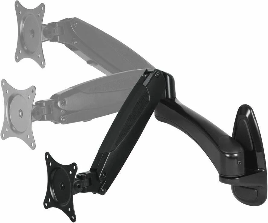Mbajtëse muri për monitor Arctic W1-3D AEMNT00032A deri 32", VESA 75x75/100x100, 8 kg, me sustë gazi, e zezë