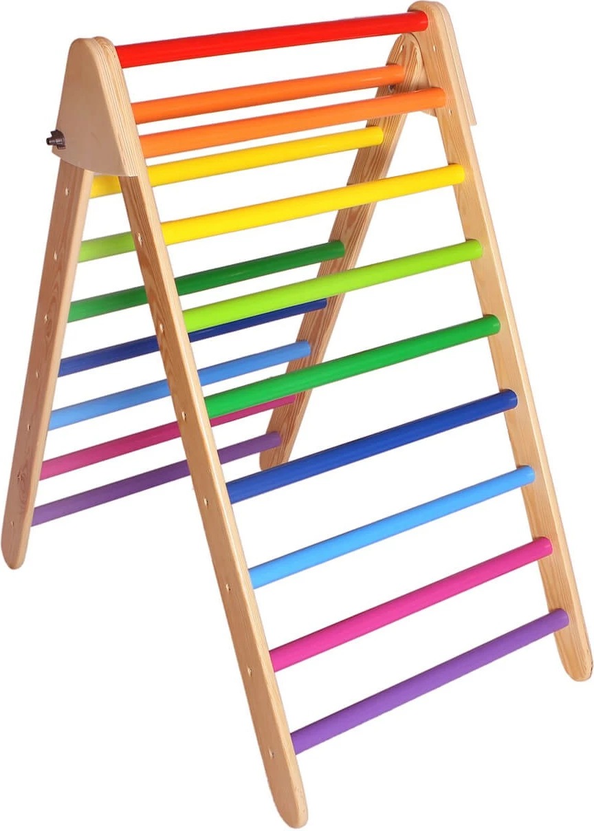 Lojë lodër prej druri Skye Decor, shumëngjyrëshe, 120cm