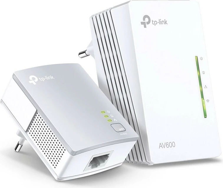 Powerline extender TP-Link TL-WPA4221 KIT AV600 300Mbps i bardhë