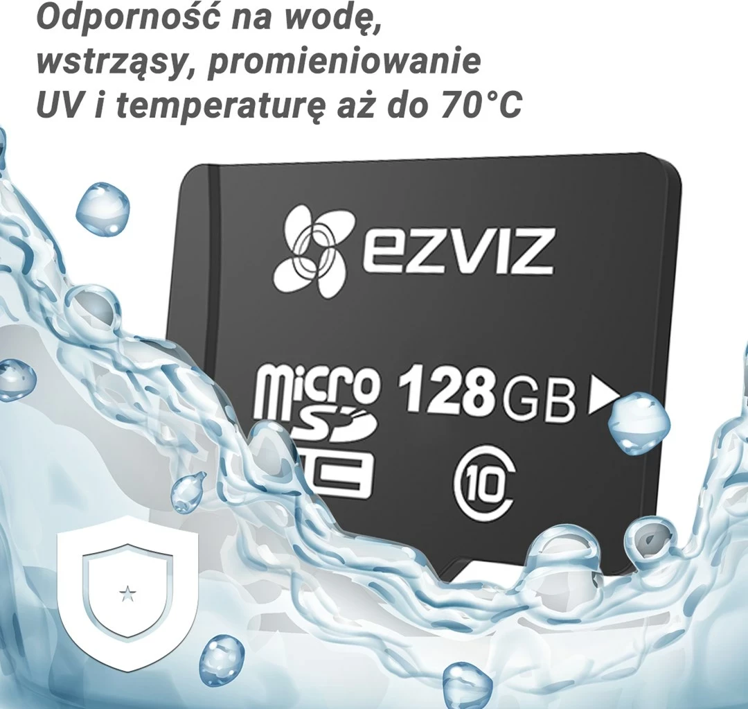 Kartë memorie MicroSDXC EZVIZ 128GB, Class 10, e zezë