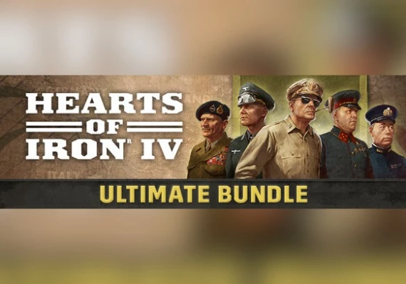 Hearts of Iron IV - Ultimate Bundle 2024 EN/DE/FR/PL/JA/PT/RU/ES Global