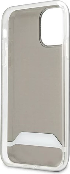 Mbështjellës Mercedes AMG Electroplate Black&White për iPhone 11/XR 6.1", Transparent