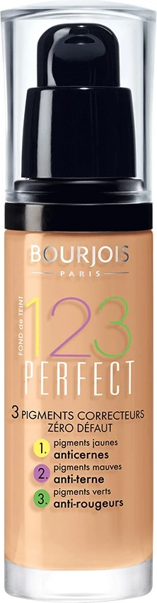Fondatinë Bourjois 123 Perfect Foundation 55 Dark Beige 30ml