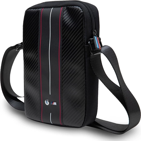 Çantë tablet BMW Carbon Red Stripe, 10 inç, e zezë