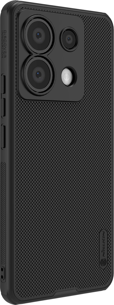 Mbështjellës Nillkin Super Frosted Shield Pro për Xiaomi Redmi Note 13 Pro 4G / Poco X6 5G, i zi