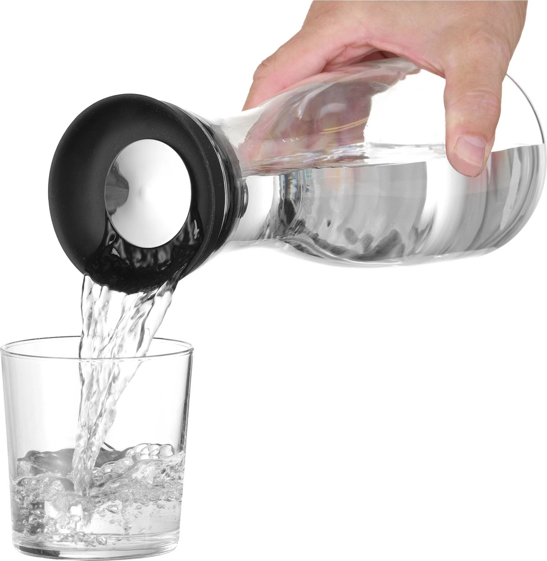 Karafë Fine Dine Vision 1250 ml me kapak, transparente
