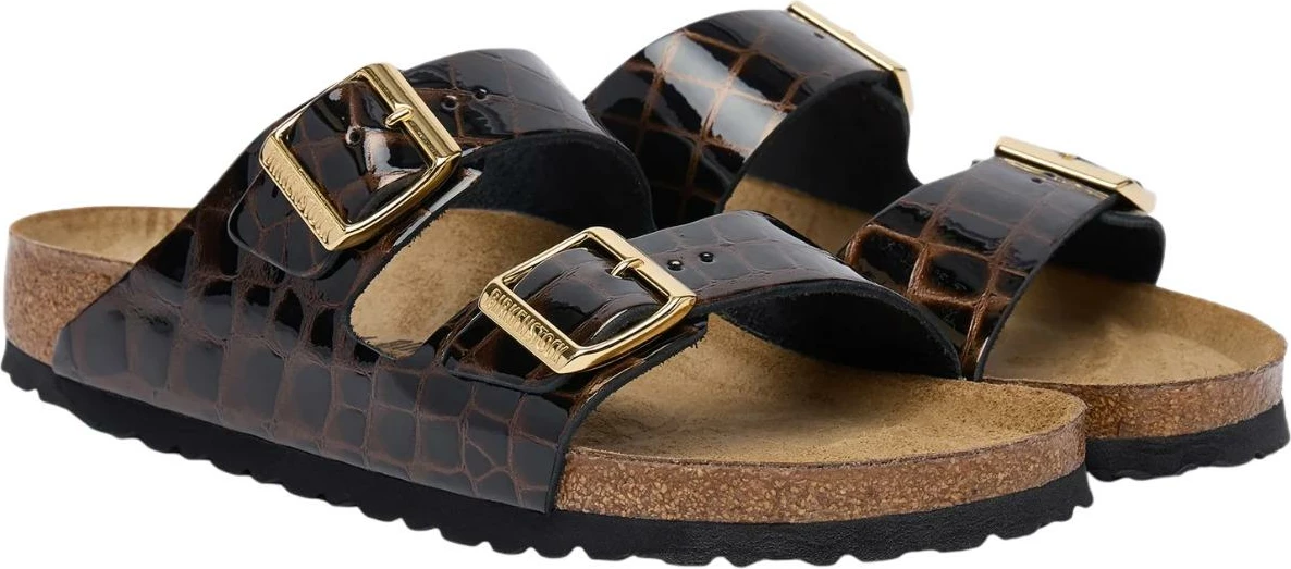 Sandale për femra Birkenstock Arizona Emboss Animal 1032864, të zeza [Madhësia: 38]
