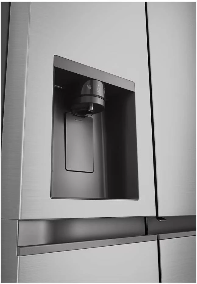 Frigorifer Side by Side, LG, GSJC41PYPE, 179 cm 641 L, Door-in-Door, klasa energjie E, argjendtë