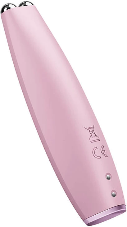 Pajisje për lifting të fytyrës me mikro-rrymë Geske MicroCurrent Face-Lift Pen 6 in 1, me aplikacion, rozë