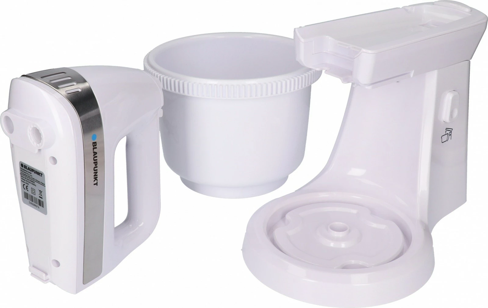 Mikser Blaupunkt HMM601 me tas rrotullues 3L, 5 shpejtësi, i bardhë