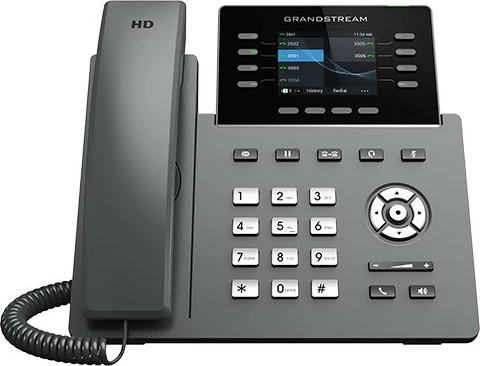 Telefon IP Grandstream GRP2624, 8 linja, i zi