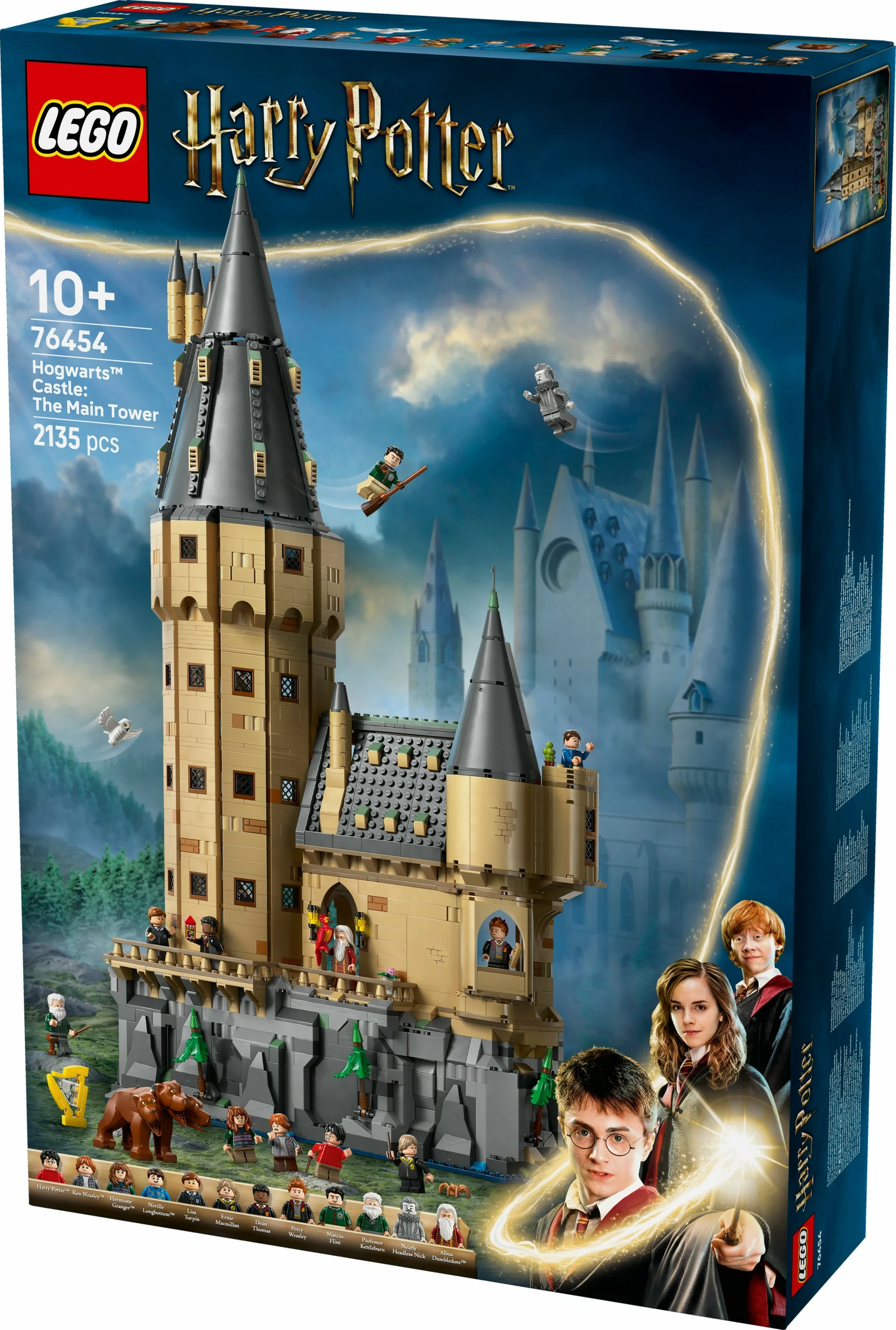 Set ndërtimi LEGO Harry Potter 76454, Kulla kryesore, 2135 pjesë, multikolor