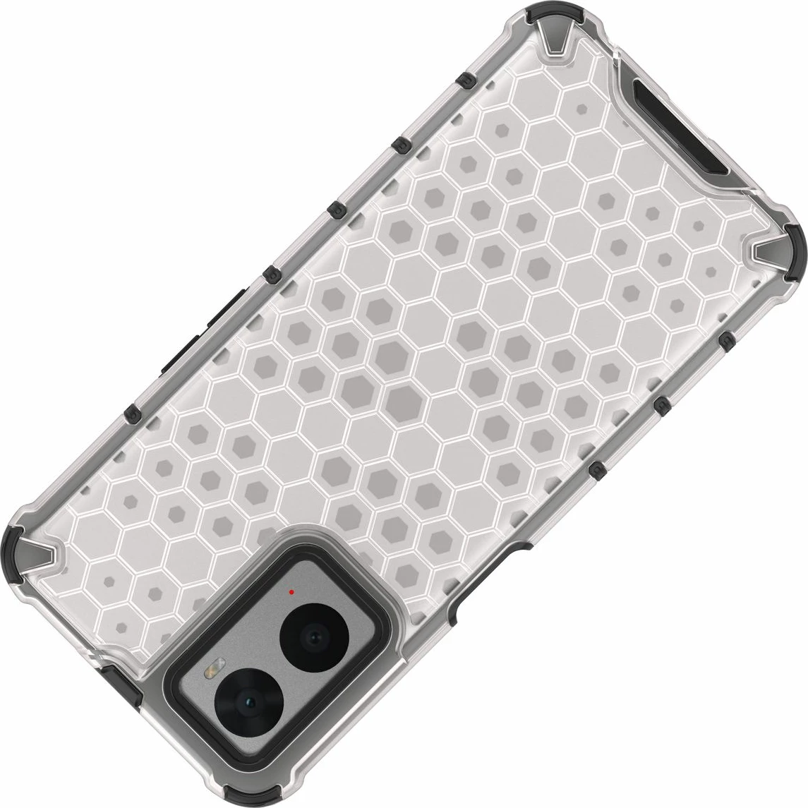 Mbështjellës Hurtel Honeycomb për Oppo A76 / Oppo A36 / Realme 9i, Transparent