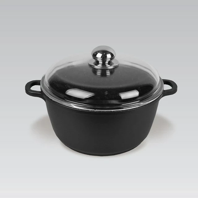 Tenxhere Maestro MR-4620C me kapak, 2.1L, 20 cm, e zezë