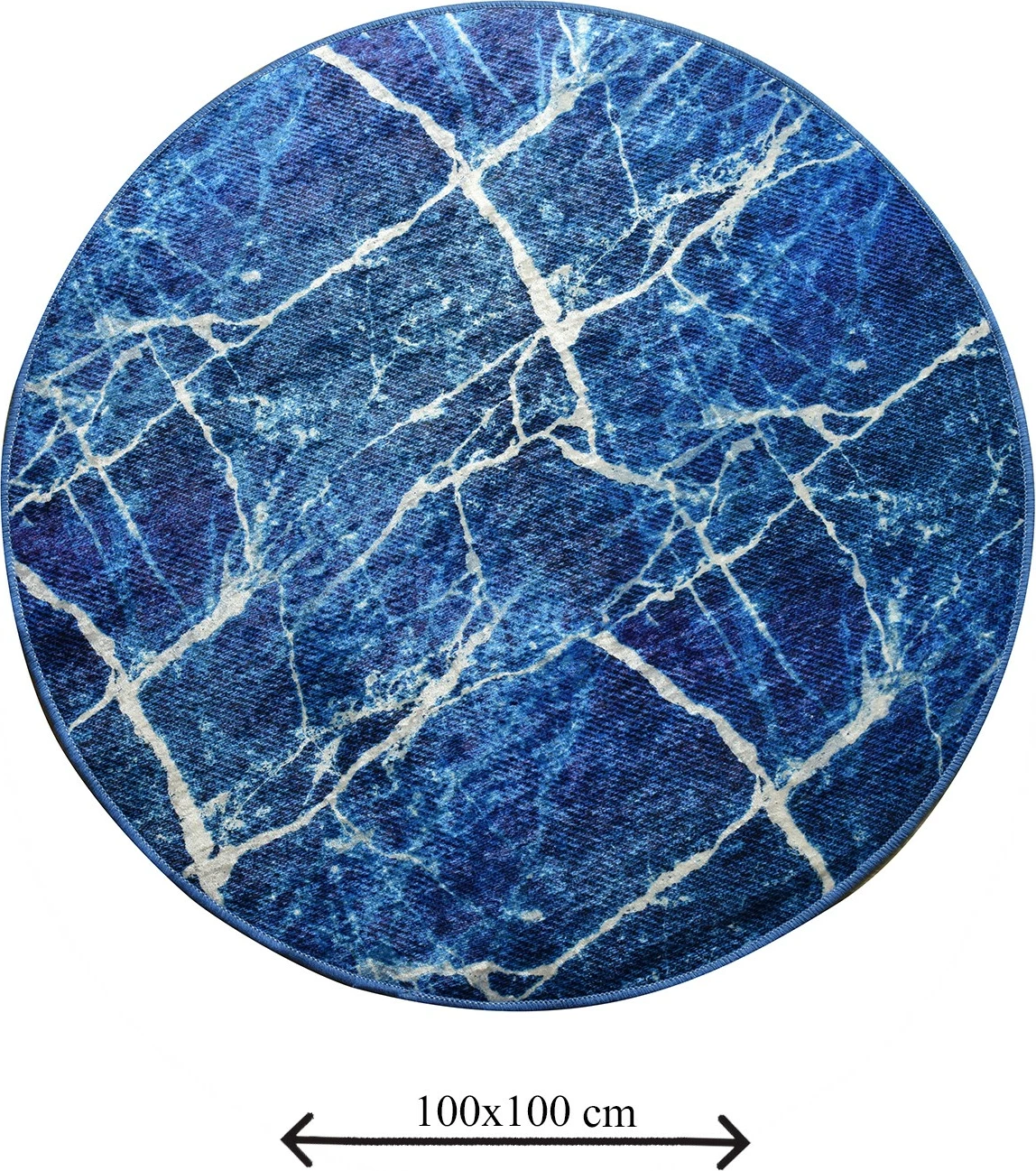 Tapet për banjo Mijölnir, ngjyrë denim, 100 cm