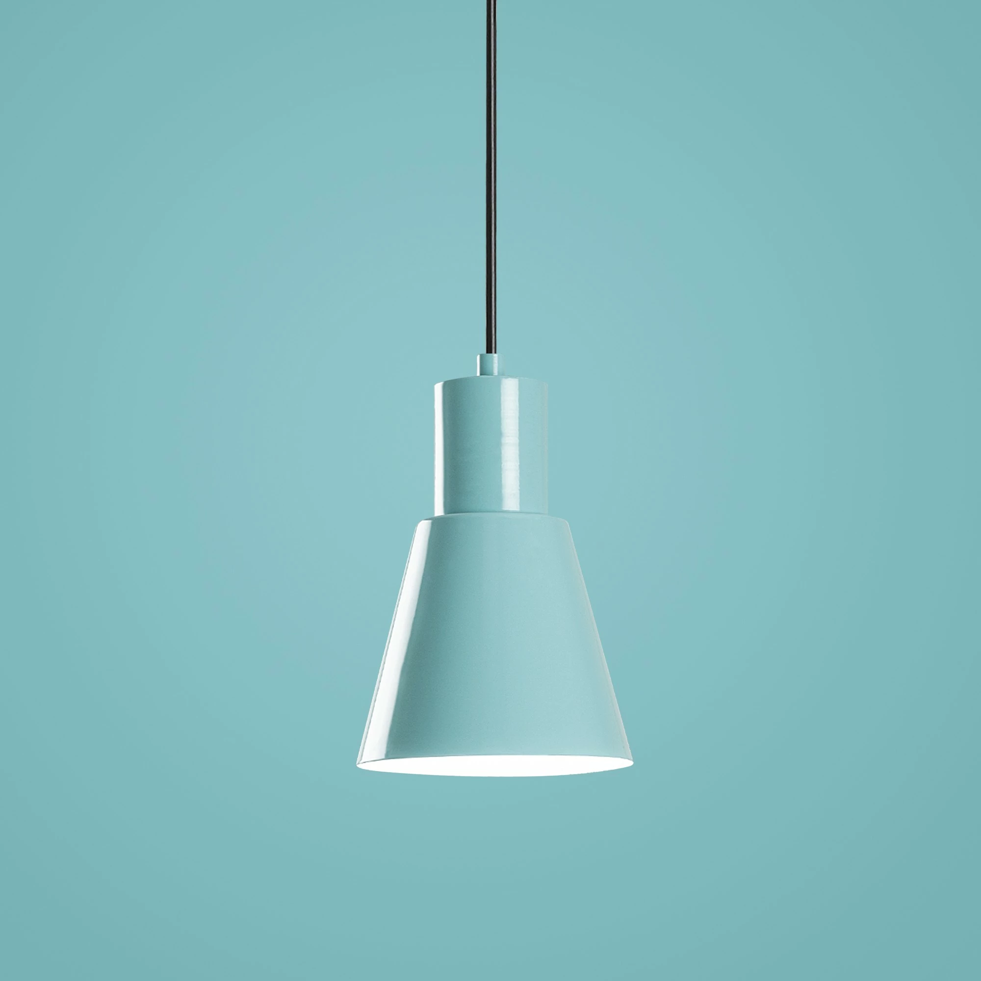 Llambë tavani Opviq, Konikkem - 6357 - 3, ngjyrë turquoise