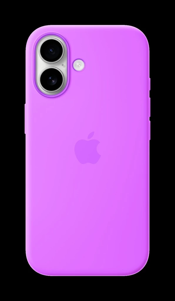 Apple iPhone 17 Silicone Case with MagSafe Electric Lavender (SEASONAL)