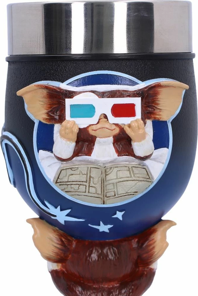 Mug NEMESIS NOW Gremlins Gizmo 200 ml 19.5 cm me insert inox, shumëngjyrësh, me kuti dhurate