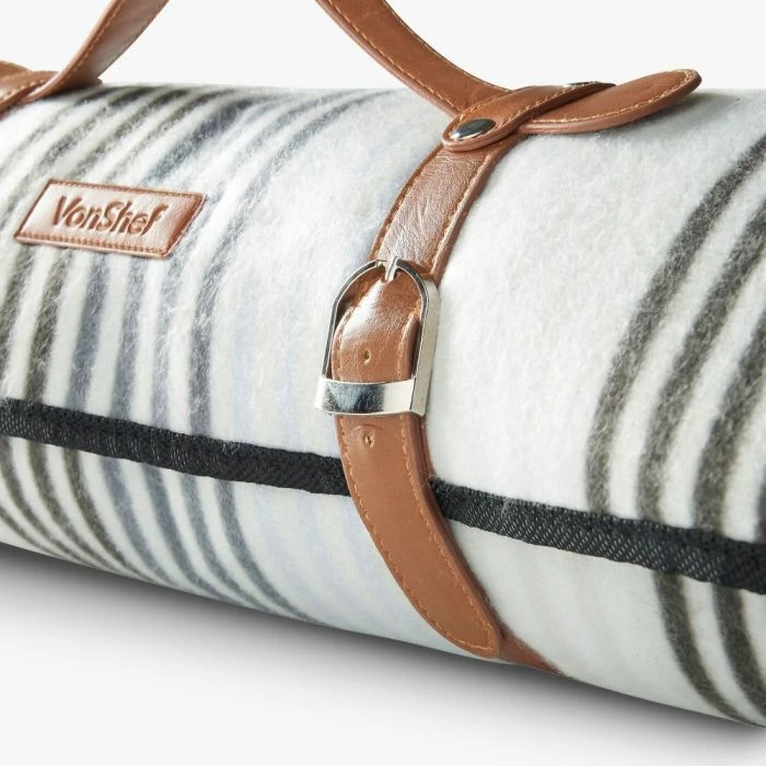 Batanije pikniku VonShef 147 x 180cm me vija, gri