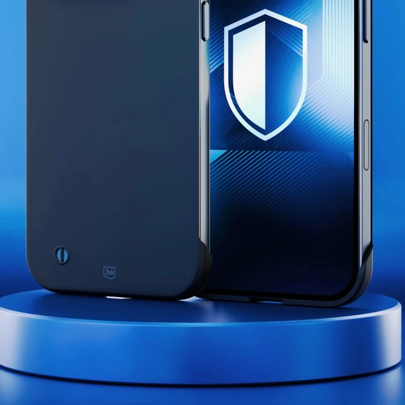Kutí telefoni 3mk Just20g Matt për iPhone 15 Pro, e zezë