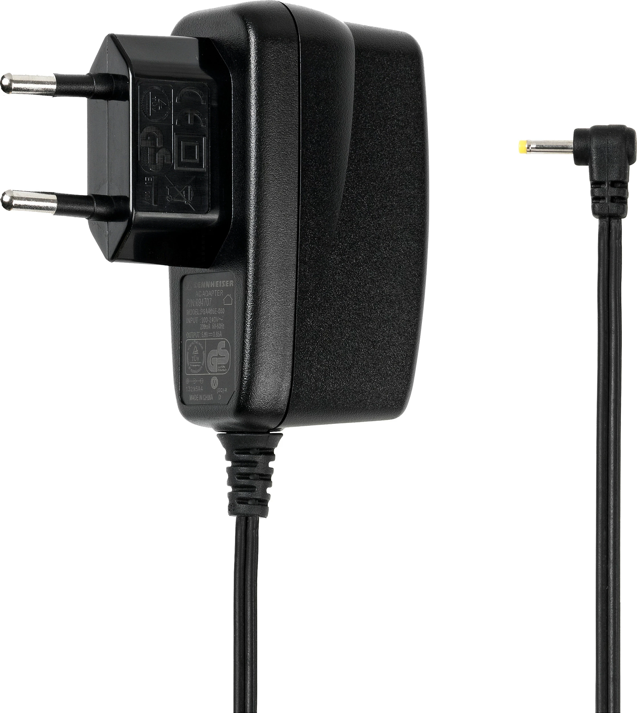 Karikues EPOS UNI PS EU 01, për pajisje elektronike, ngjyrë e zezë