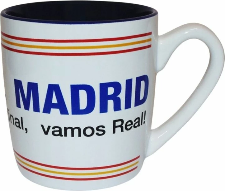 Filxhan qeramike Real Madrid MG92-05RM, shumëngjyrësh, në kuti