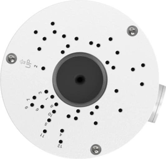 Kuti lidhëse për kamerë TP-LINK VJB-300, kompatibile me VIGI, alumin, e papërshkueshme nga uji, montim mur/tavan, 125×130.47×45.7 mm, paketë me aksesorë montimi, e bardhë