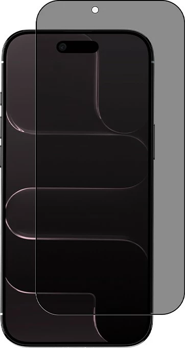 Xham i temperuar privatësie 3D Armour Glass, CRONG CRGP3DAGIPA, 9H, filtër privatësie dy-kahor, për Apple iPhone Air, 1 copë