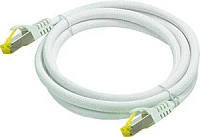 Kabllo rrjeti PYTHON Series Cat7, 1 m, RJ45, S/FTP, 10GBase-T, e bardhë