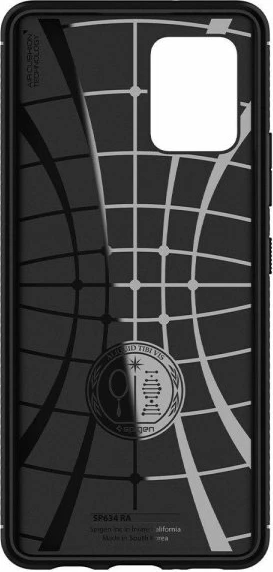 Mbështjellës silikoni Spigen Rugged Armor për Samsung Galaxy A42 5G (A426), i zi