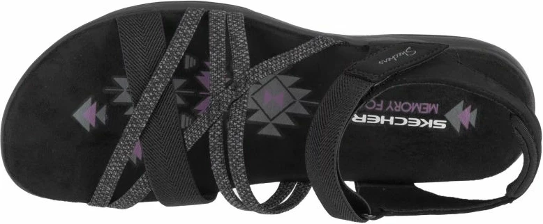 Sandale Skechers femra, të zeza