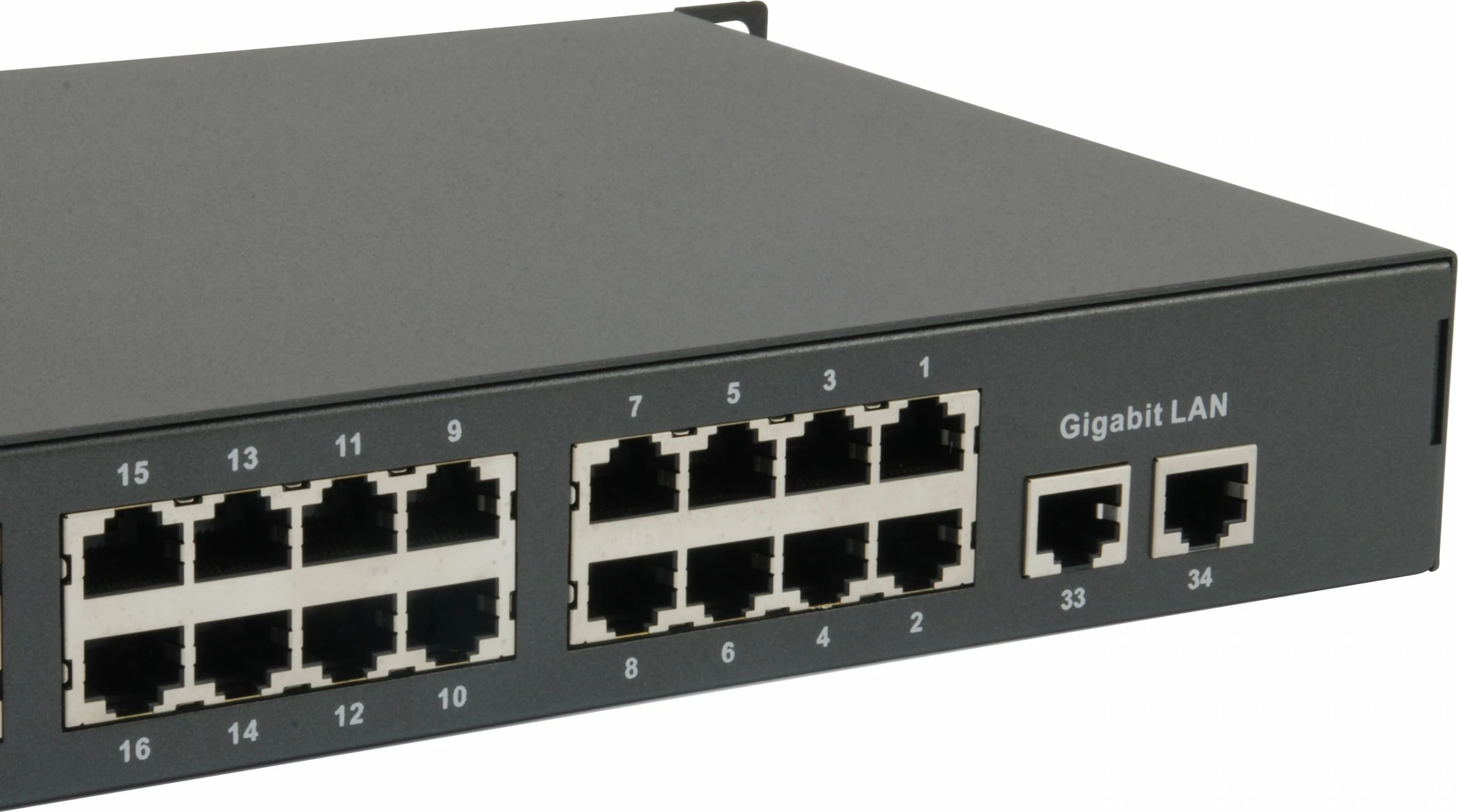 Switch LevelOne FGP-3400, 34 porta, 32 PoE, 2x Gigabit, 630W, rackmount, i zi