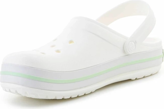 Këpucë Crocs Crocband 11016-1YL, të bardha/jeshile