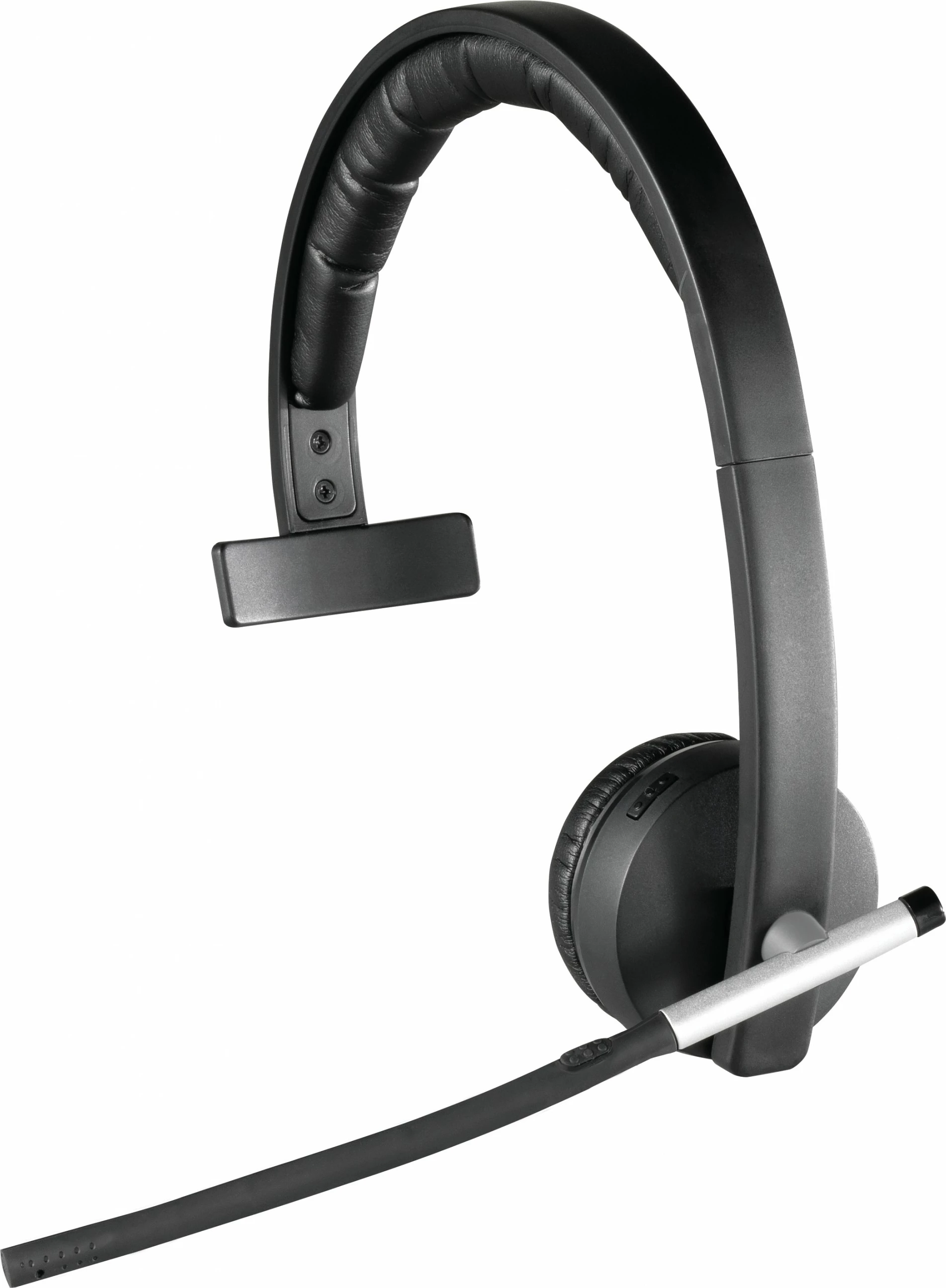 Kufje pa tela Logitech Mono H820e, Wireless, Office/Call center, 150 - 7000 Hz, 88 g, Headset, Black