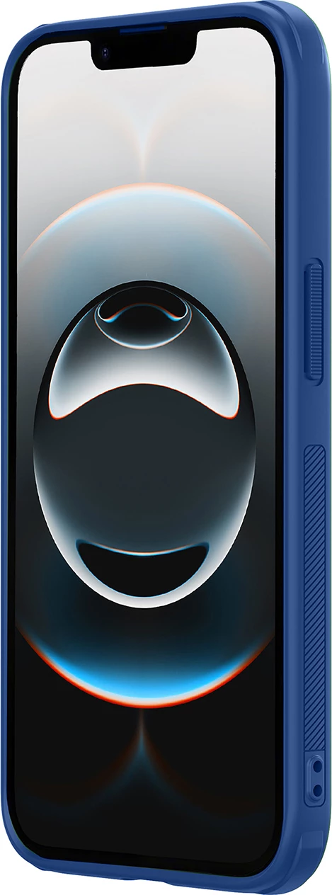 Mbështjellës Nillkin Super Frosted Shield Pro për iPhone 16e, Blu