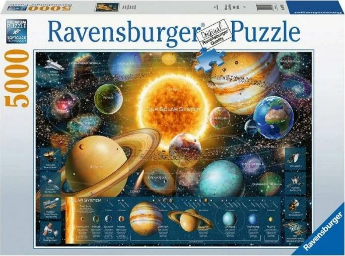 Puzzle Ravensburger Solar System 5000 copë