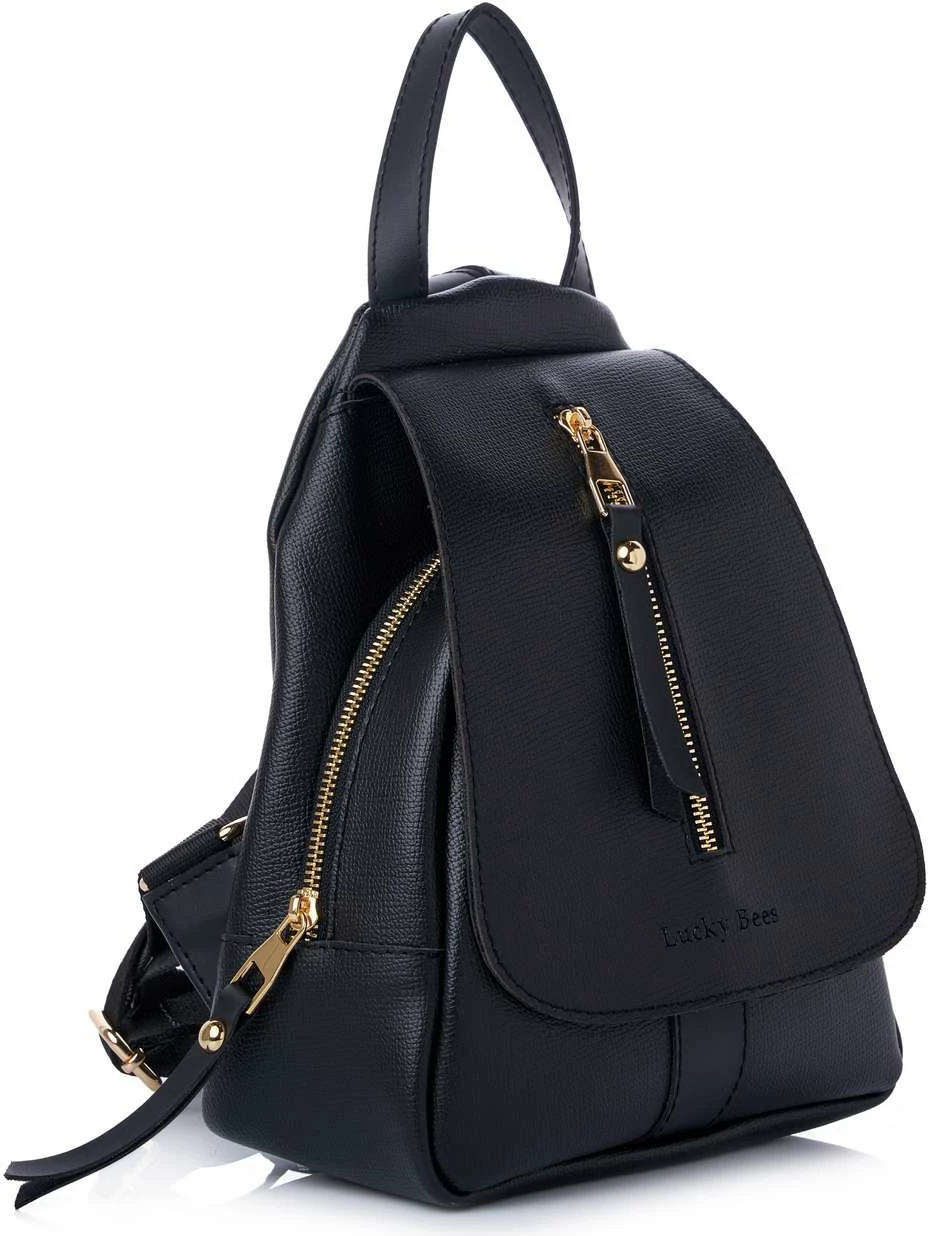 Çantë shpine Lucky Bees, e zezë, 945 v2