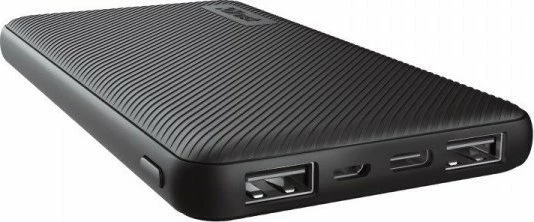 Powerbank Trust Primo Eco 10000mAh 15W, 2x USB-A + USB-C, i zi